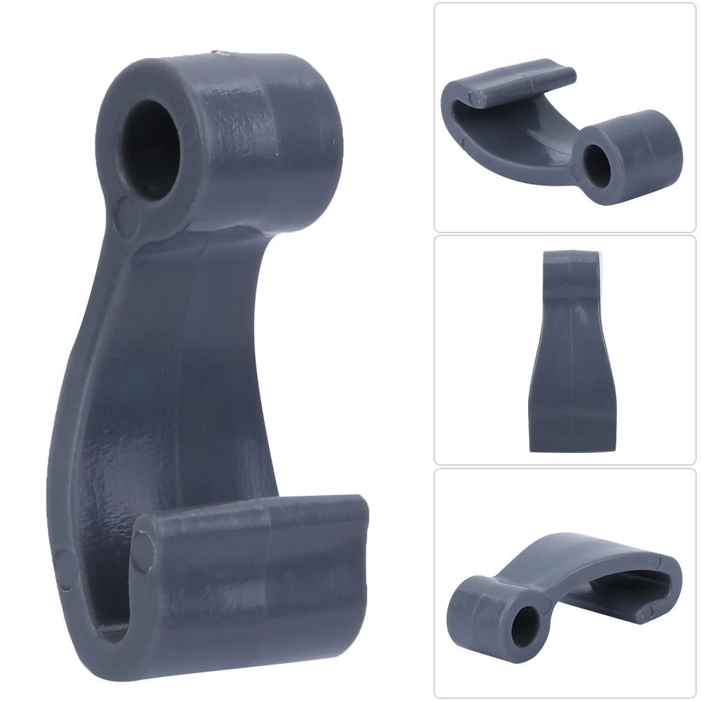 1 pcs Durable Plastic Hook for Fixing Tarpaulin Boat Kayak Rubber Boat Inflatable Boat Light Gray