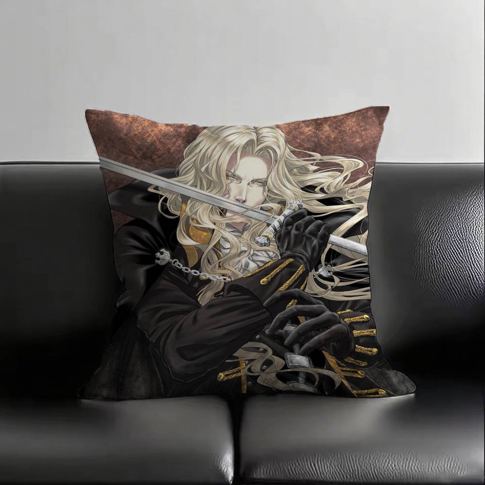 Castlevania Pillow Case Square Bedroom Sofa Leisure Comfort Cushion Car Living Room Home Decoration