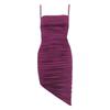 European and American summer women's clothing is popular, sexy pleated backless irregular hip-wrapped suspender skirt, dress summer