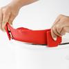 Modern Silicone Colander With Drainage Guard For Vegetable And Fruit Rinsing