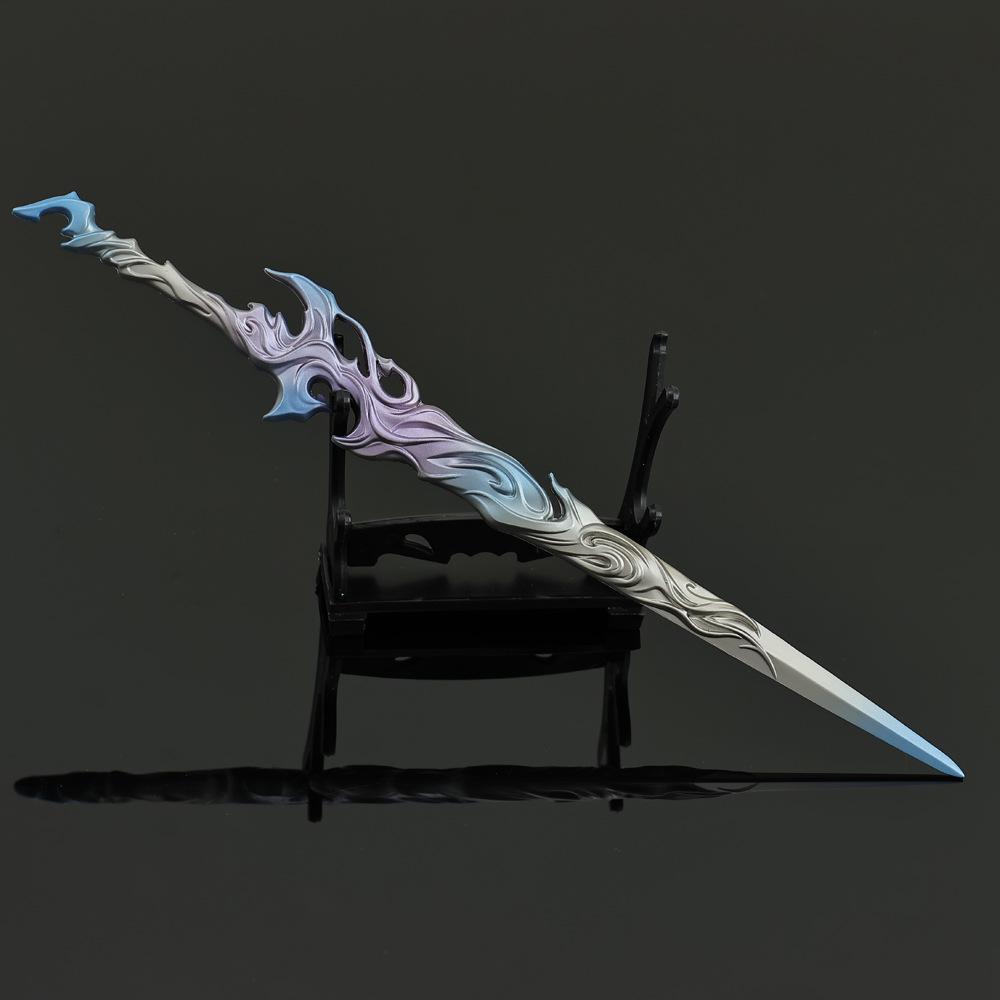 22CM Alloy Cold Weapons Miniature: First Year Flying Sword Model