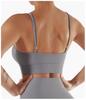 American ALO Strappy Backless Sports Bra - Yoga & Fitness Top for Women