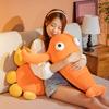 Non-Toxic Cartoon Big Eyes Crab & Lobster Plush Toys Underwater Animal Cute Plushie Chair Sofa Cushion Decor Toy Throw Pillow Gifts