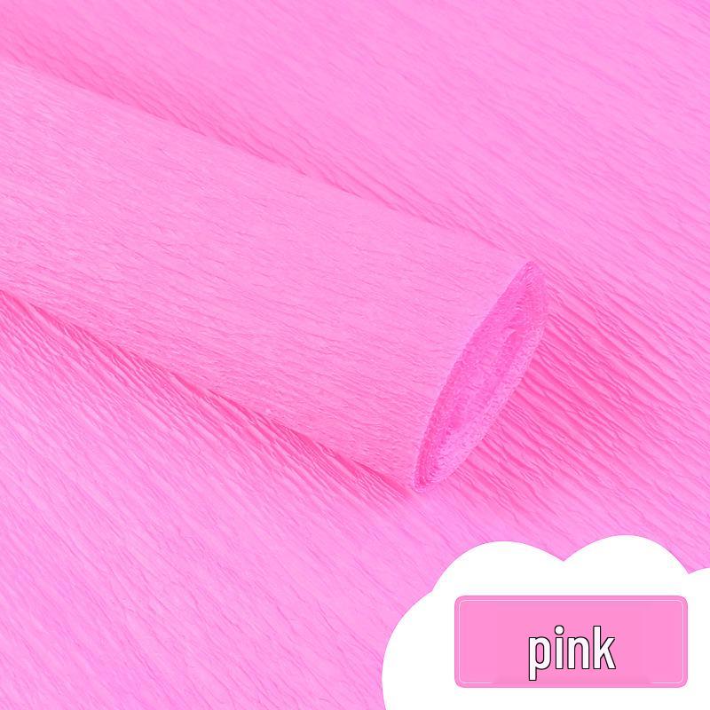 Colorful Crepe Paper for DIY Flowers and Crafts - Perfect for Handmade Roses and Kindergarten Projects