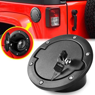 Tankdeckel-Abdeckung, Tankdeckel-Abdeckung, Rücklichtabdeckungen, Schutzvorrichtungen für Wrangler JK 2007–2018, unbegrenztes Zubehör