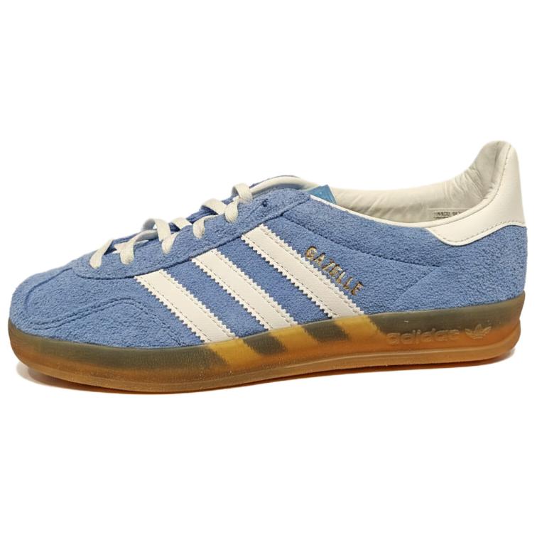 

Adidas Originals GAZELLE INDOOR German Army Trainers Women s Blue KH6038 41⅓
