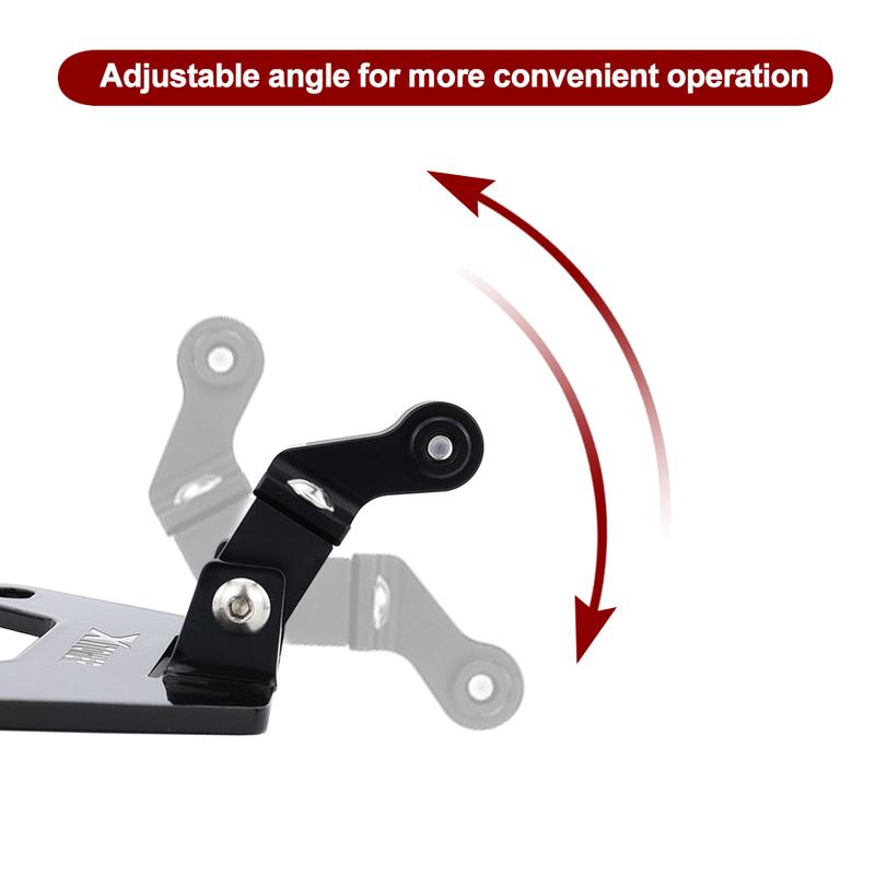 GPS Mount Navigation Bracket Adapter Phone Holder Fit For Harley Davidson Softail Street Bob FXBB 2018- 114 FXBBS -2024