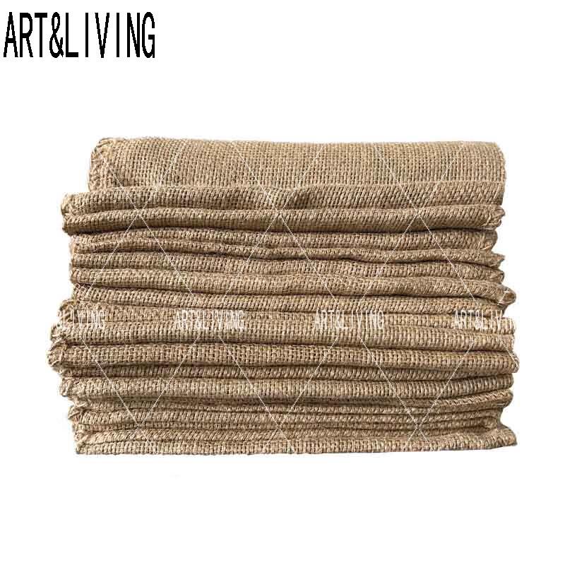 ARTLIVING Jute Burlap Flood Control Sacks