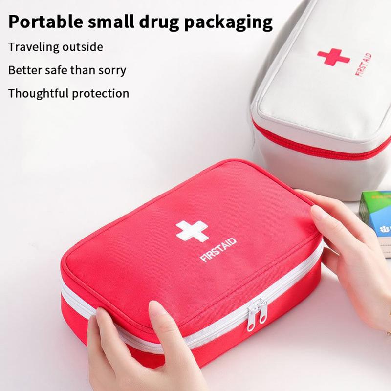 Empty Large First Aid Kit Portable Outdoor Survival Disaster Earthquake Emergency Kit Home/Car Medical Kit Empty Pack