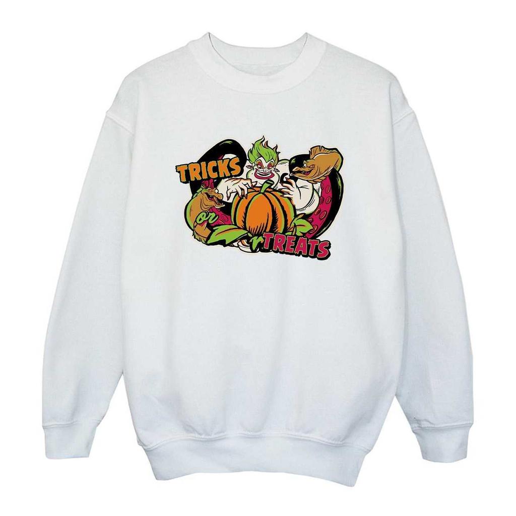 Disney Girls Trick Or Treat Ursula Villains Sweatshirt