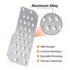 MUTEKI Pedal Brake Accelerator Pedal Car Pedal Aluminum Alloy Pedal 3 Universal Fit Covers, Pedal, Covers, Anti-Slip Non-Slip Pads, Pieces,