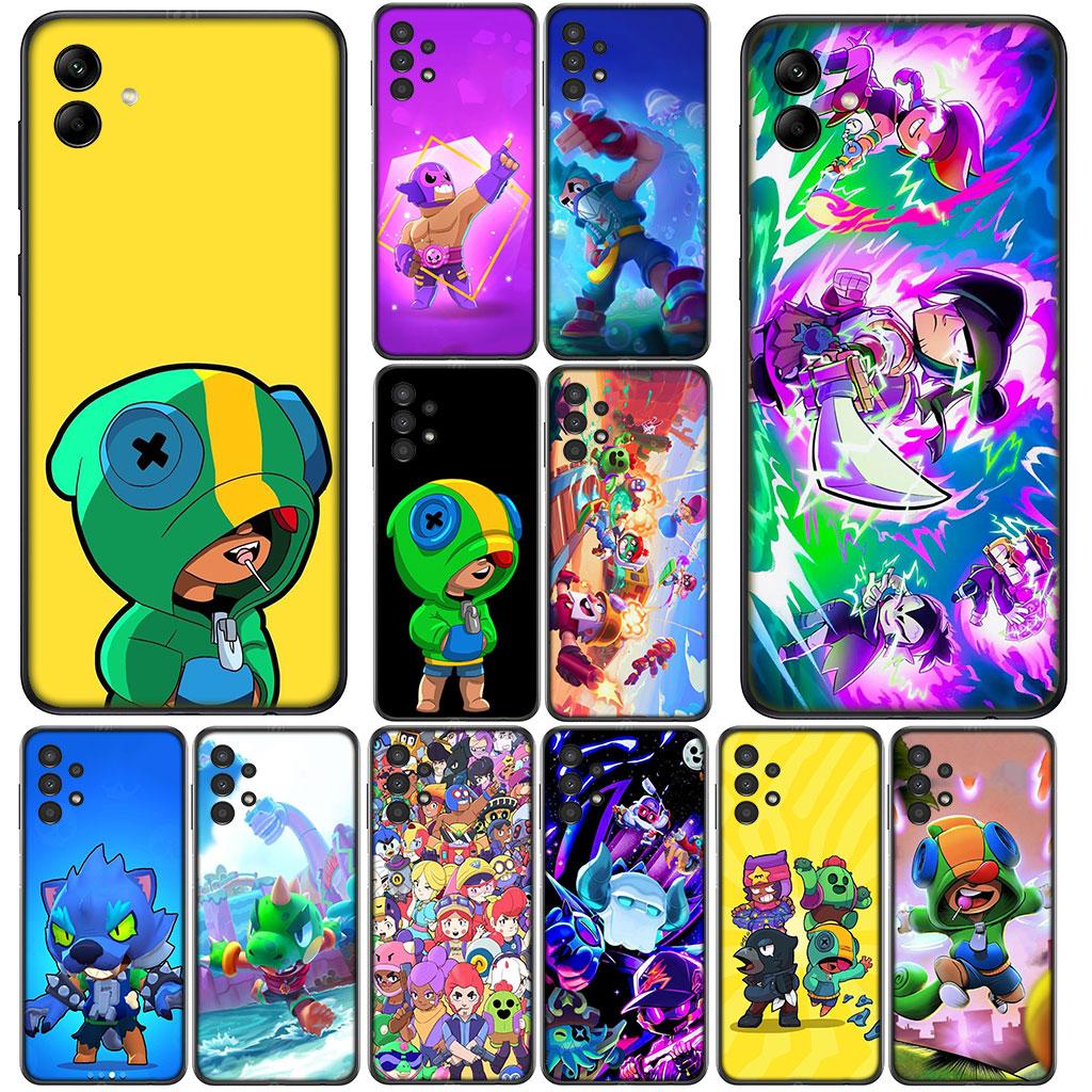 Stars Game l-Leons Comics Casing Phone Cover for Samsung Galaxy S25 S24 S23 Fe Ultra Plus S7 Edge A05 A06 A16 A55 A15 A35 Case