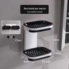 Creative Wall-Mounted Soap Holder with Draining Rack and Scent Cover