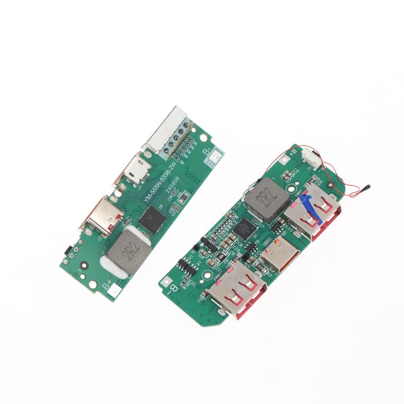 22.5W Fast Charging Module For Diy Power Bank Pd Qc Vooc 3.7V Lithium Battery Charger Board Circuit Protection With Led Display