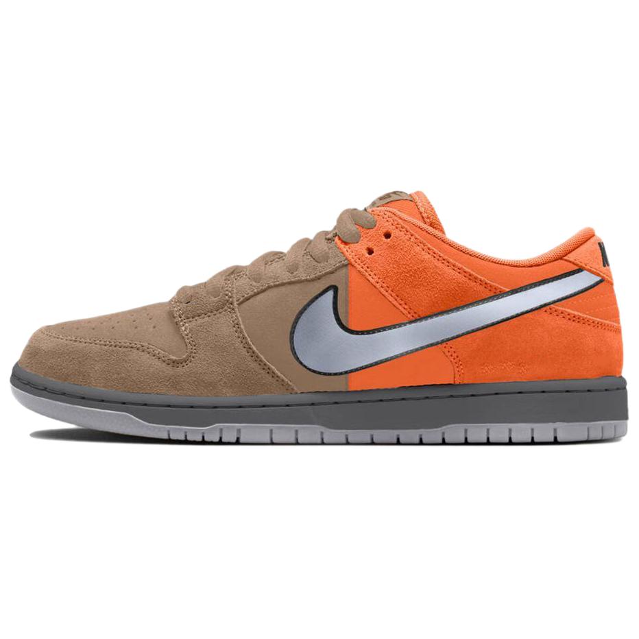 

Nike Dunk SB Abrasion Resistant Low top Skateboard Shoes Unisex Orange Brown IR1888-800 44.5