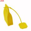 JCD Silicone Tea Infuser Bag Reusable Safe Loose Leaf Tea Bags Strainer Filter for Tea Drinker Utensils Random Color
