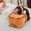Cute Butter Ginger Biscuit Cat Doll Pillow Plush Toy Children's Birthday Gift Cat Large Pillow