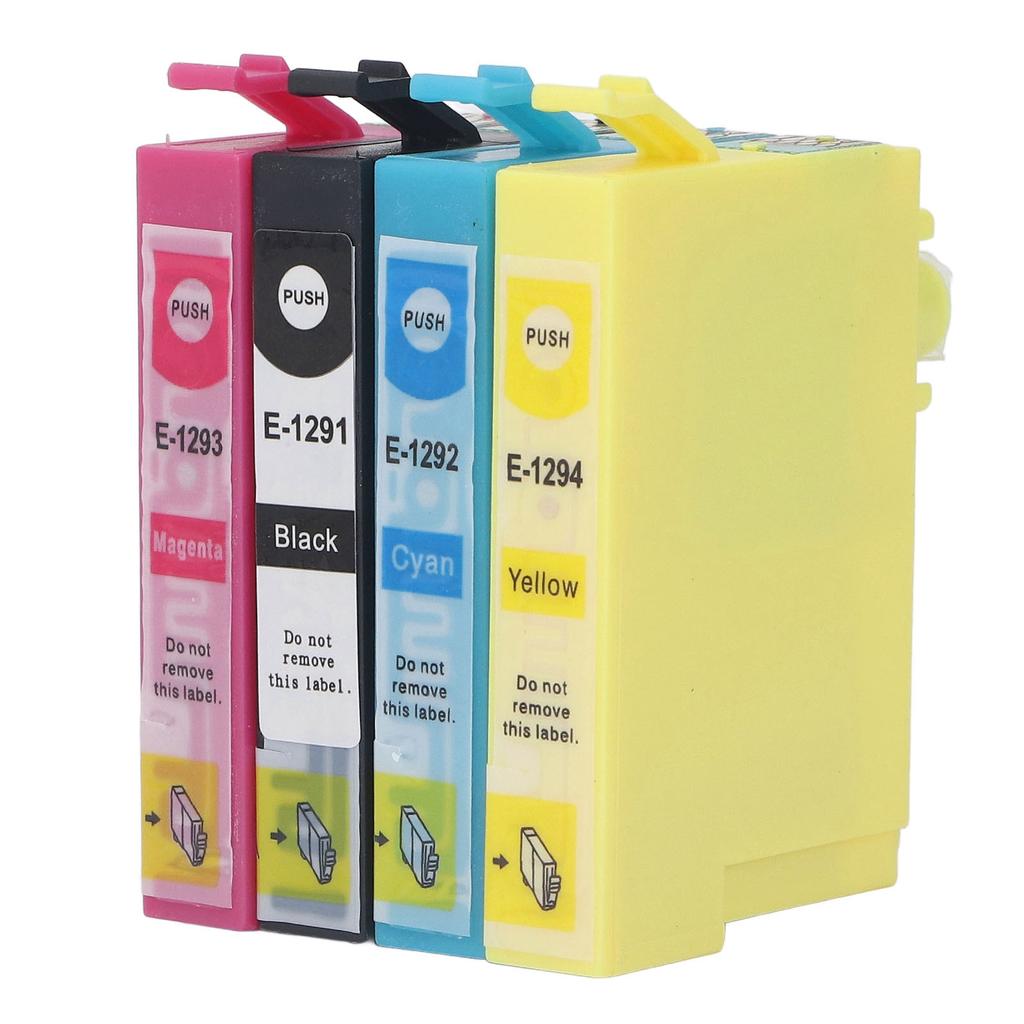 T1291 T1292 T1293 T1294 Printer Ink Cartridge Fluent Practical BK C M Y 4 Color Ink Cartridge for Stylus SX230