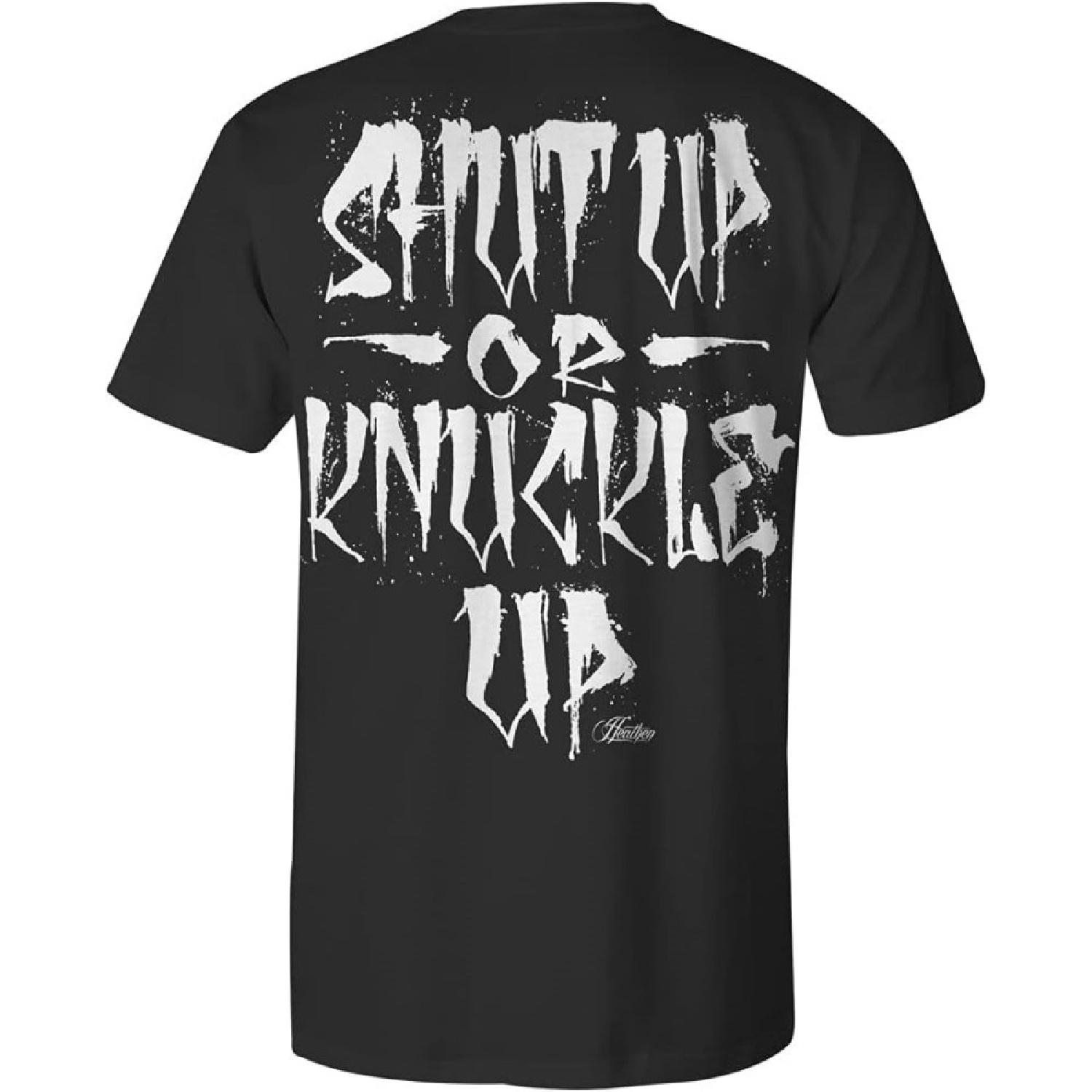 Heathen Knuckle Up T-Shirt XXXXXL разноцветный