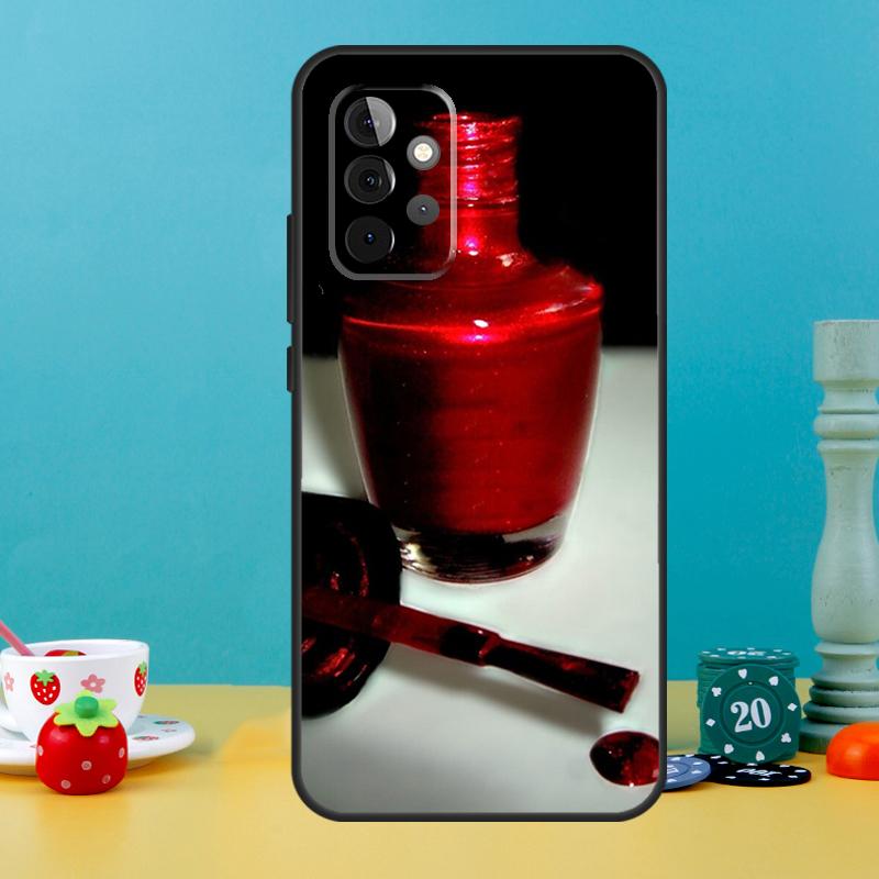 Nagellackflaschen Kollektionskoffer Für Samsung Galaxy A05 A36 A56 A26 A16 A53 A33 A13 A12 A32 A52 A55 A35 A15 A54 A34 A14