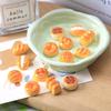 Miniature Bread Resin Phone Case Kit with DIY Cream Glue & Epoxy Accessories