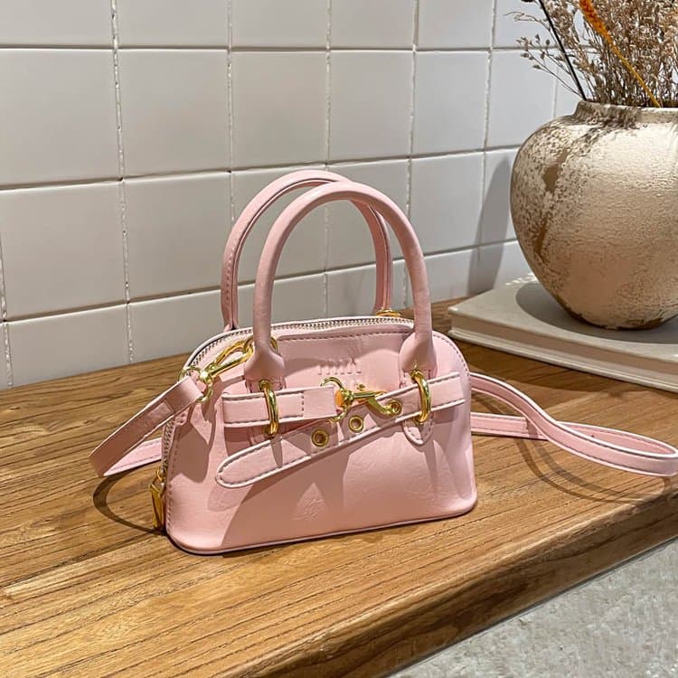 Mini-Muscheltasche Damen tragbare Umhängetasche