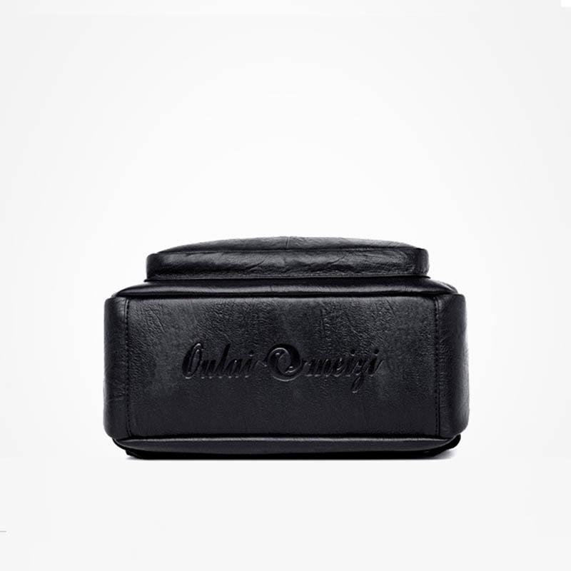 Σακίδιο πλάτης Wild Leather Γυναικείο σακίδιο πλάτης μόδας Γυναικείο σακίδιο πλάτης Γυμνασίου