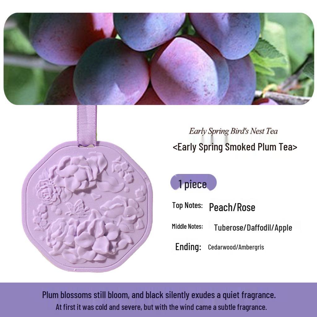 Free Shipping: Wardrobe Plaster Scented Hanging Car Air Freshener - Ideal Wedding Return Gift, Practical Holiday Souvenir