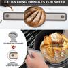 2Pcs Silicone Baking Mat Set Non-Stick Dough Transfer Mat Bread Kneading Pad  Kitchen Baking Tools