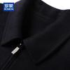 ROMON Men's 100% Cashmere Double-Sided Wool Coat