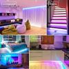 USB LED Light Strip with 44 Buttons for Interior Decoration App Remote Control Suitable for Home, Christmas, and Party Decorations, 5m 30 Lights
