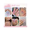 12 Grids/box Colorful Mini Flower Nail Charms 3D Acrylic Floral Nail Art With Pearls Golden Silvery Nail Beads Nail Decoration For Manicures
