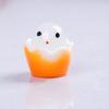 12Pcs Mini Broken Egg Chick Figurine Glow-in-the-dark Miniature Cartoon Egg Chick Resin Statue Sculpture