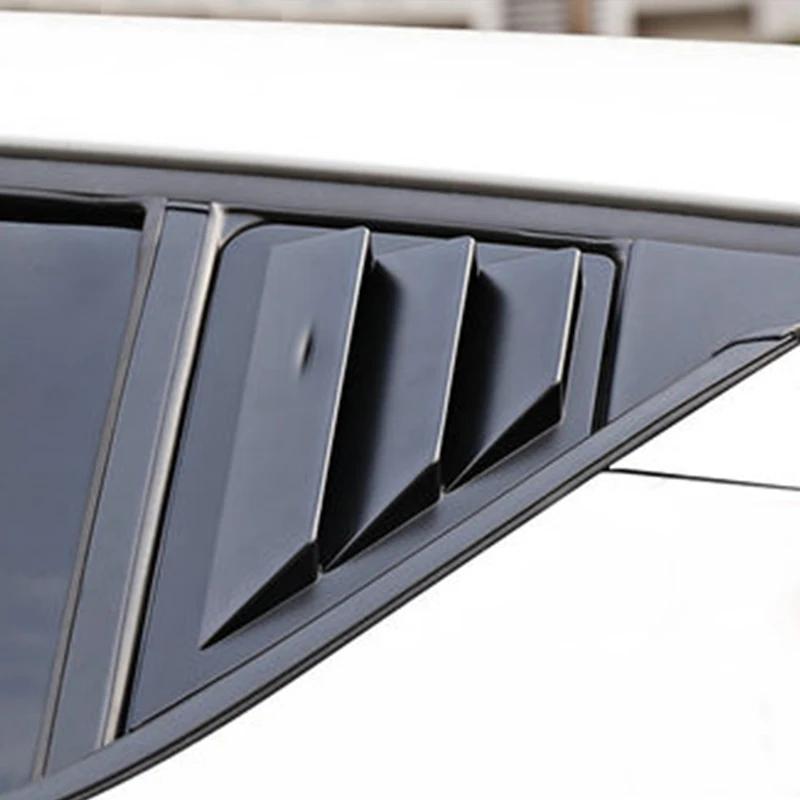 2 buc autocolant pentru capacul geamurilor din spate autocolante pentru obloane triunghiulare pentru ferestre pentru Toyota C-HR CHR C HR 2016 - 2022 Accesorii auto Decal auto