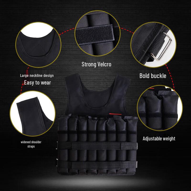 Adjustable Weighted Training Vest
