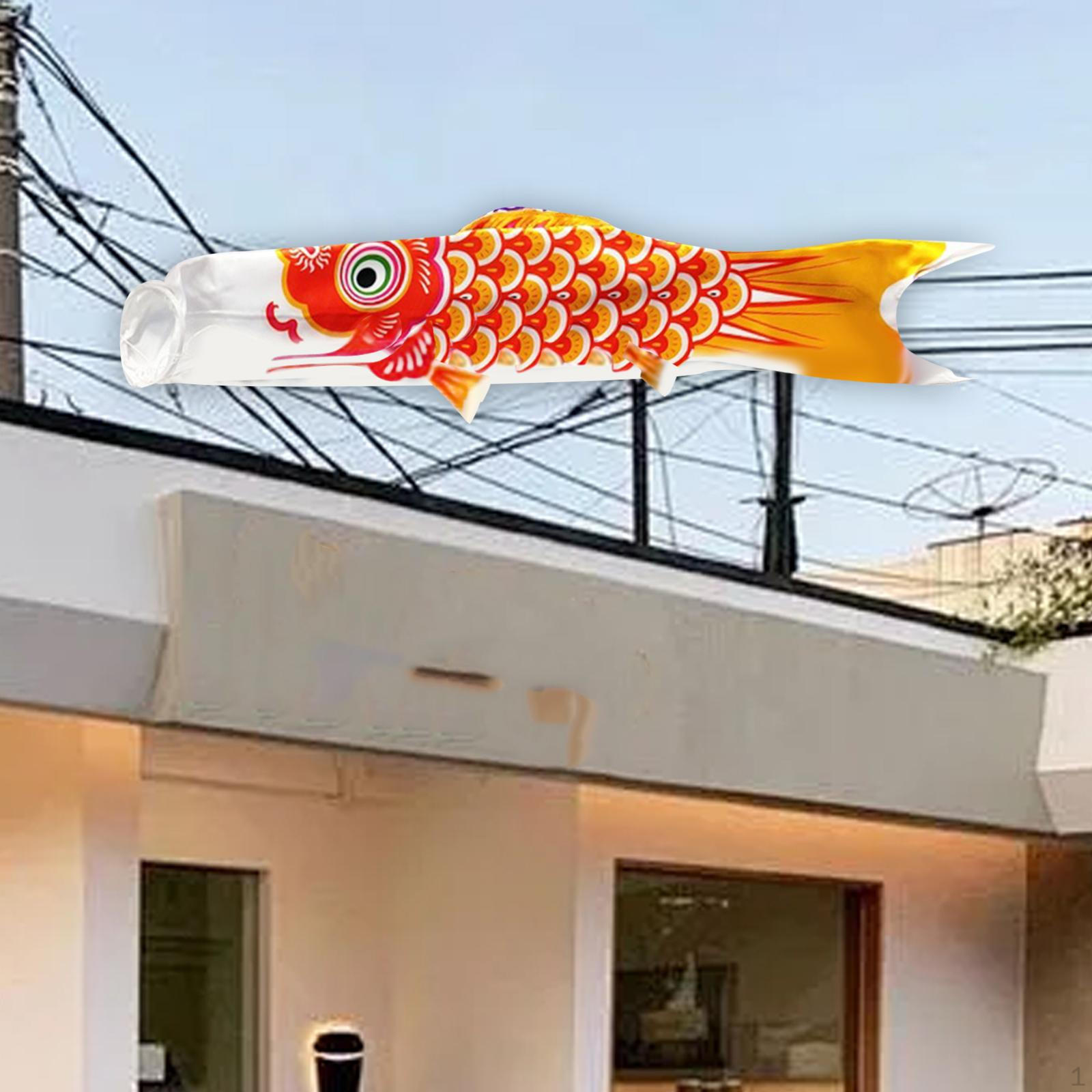

Японський короповий прапор Windsock Fish Kite Sailfish Wind Streamer Koinobori для помаранчевий