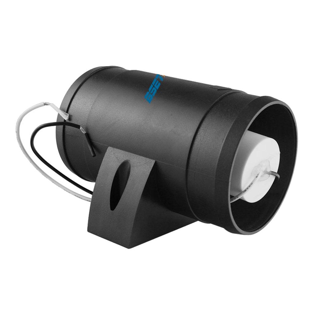 

Black 12V Electric In Line Bilge Air with Five Blade Fan Blower 145 CFM 3 INCH Easy to mount High Output for Marine Sailboat Black 03 Style