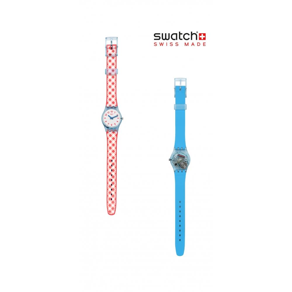 Swatch Ll125 Drops Mensuales Picnoemie Reloj de Uretano para Mujer S