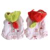 Petstyle Plush Dog Cat Coat 2026 Fall Winter Warm Two-Legged Pet Clothing Small Medium Dogs