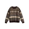 Herren Ethno-Stil Jacquard Pullover – Trendige Japanische Strickware für Herbst/Winter