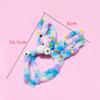 1Pc  Plush Glow Glow Ball Rabbit Hair Band Party Plush Glow Headwear