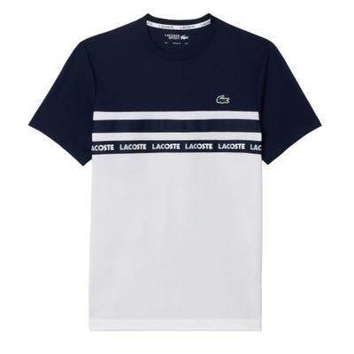 Camiseta de Piqué para Hombre con Bloques de Color
