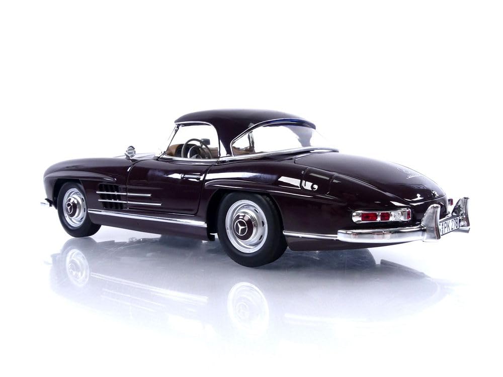 NOREV MB 300 SL Roadster 57 Red Scale Model 183891 1/18
