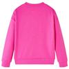Sweatshirt pour enfants rose foncé 92/104/116/128/140
