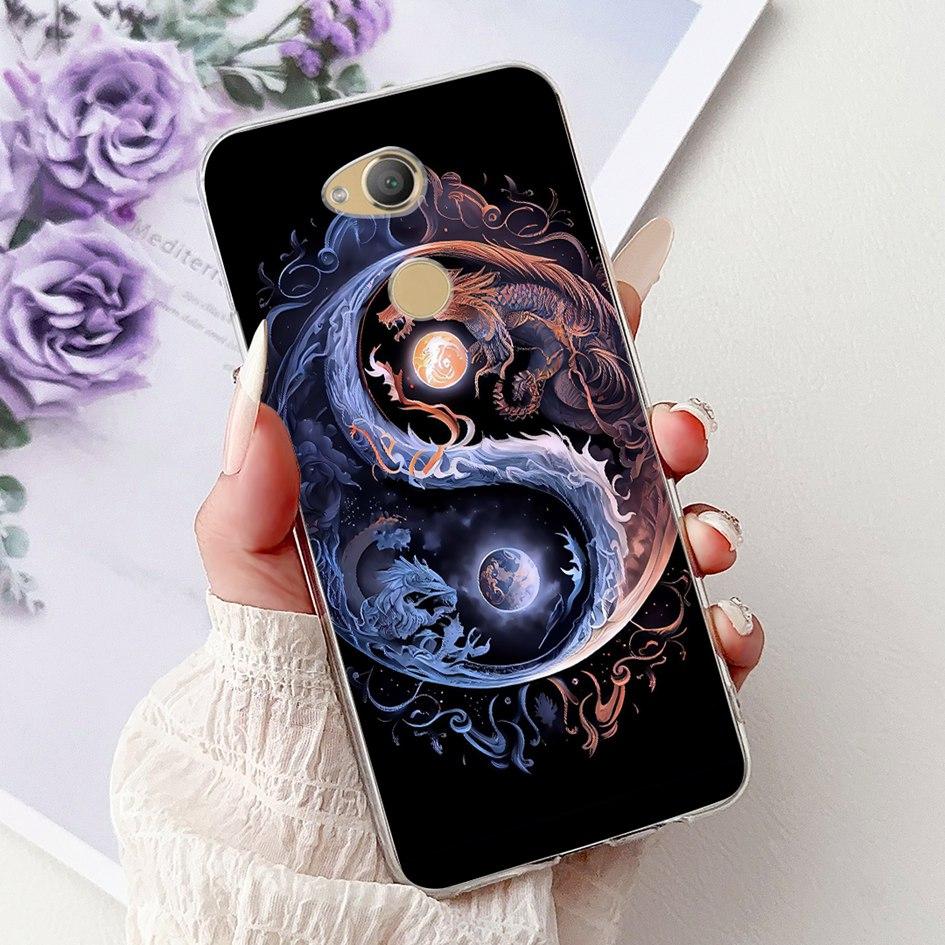 For Sony Xperia XA2 Case H3113 H3123 H3313 Cover Fashion Art Flower Painted Soft TPU Bumper on Sony Xperia XA2 Ultra H3213 Shell