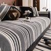 Sofa Cushion, Universal Non-Slip In All Seasons, Straight Row Sofa Seat Cushion, Cover Cloth, Antique High-End Sofa Cover Towel