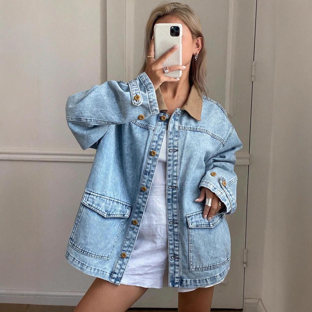 Versatile Women's Loose Denim Jacket - New Fashion Style