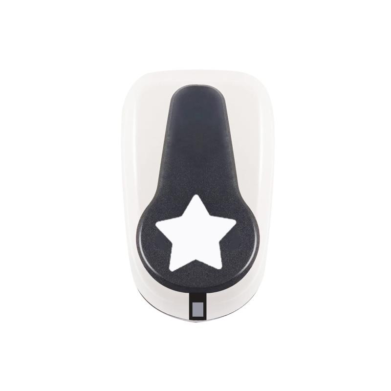 Bærbar stjerneformet DIY Craft Papir Puncher Kontorrekvisita Arbeidsbesparende stansemaskin