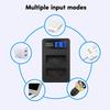 Quality Double Slot Charger with LCD Display Fast and Convenient Charging Solution for DMC GF6 GX7 GF3 GF5 GX80 BLG10