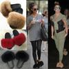 Elegant And Comfortable Women's Girls' Fur Slides With Soft Fuzzy Furry Slippers